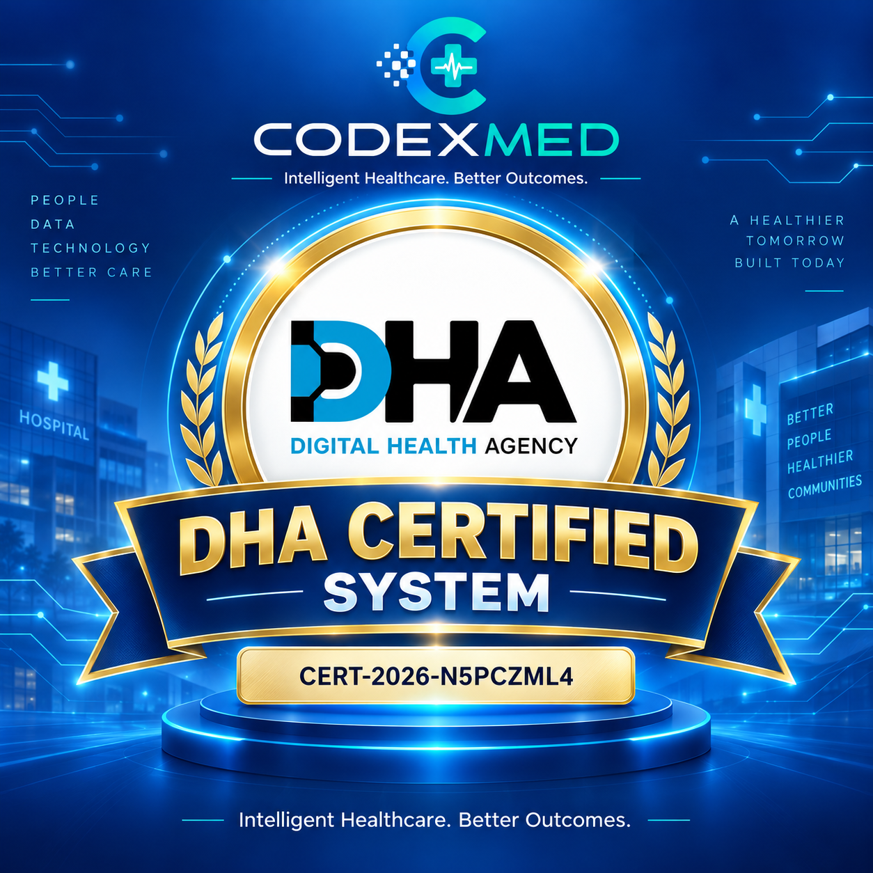 CodexMed DHA certified system